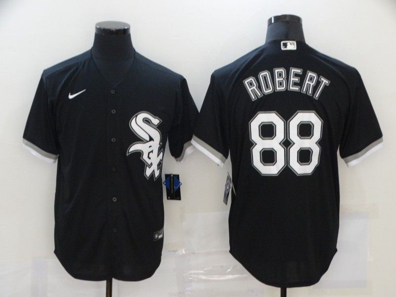 Men Chicago White Sox 88 Robert Black Game 2021 Nike MLB Jersey